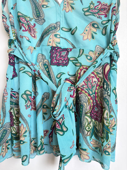 VINTAGE PAISLEY Y2K TANK TOP