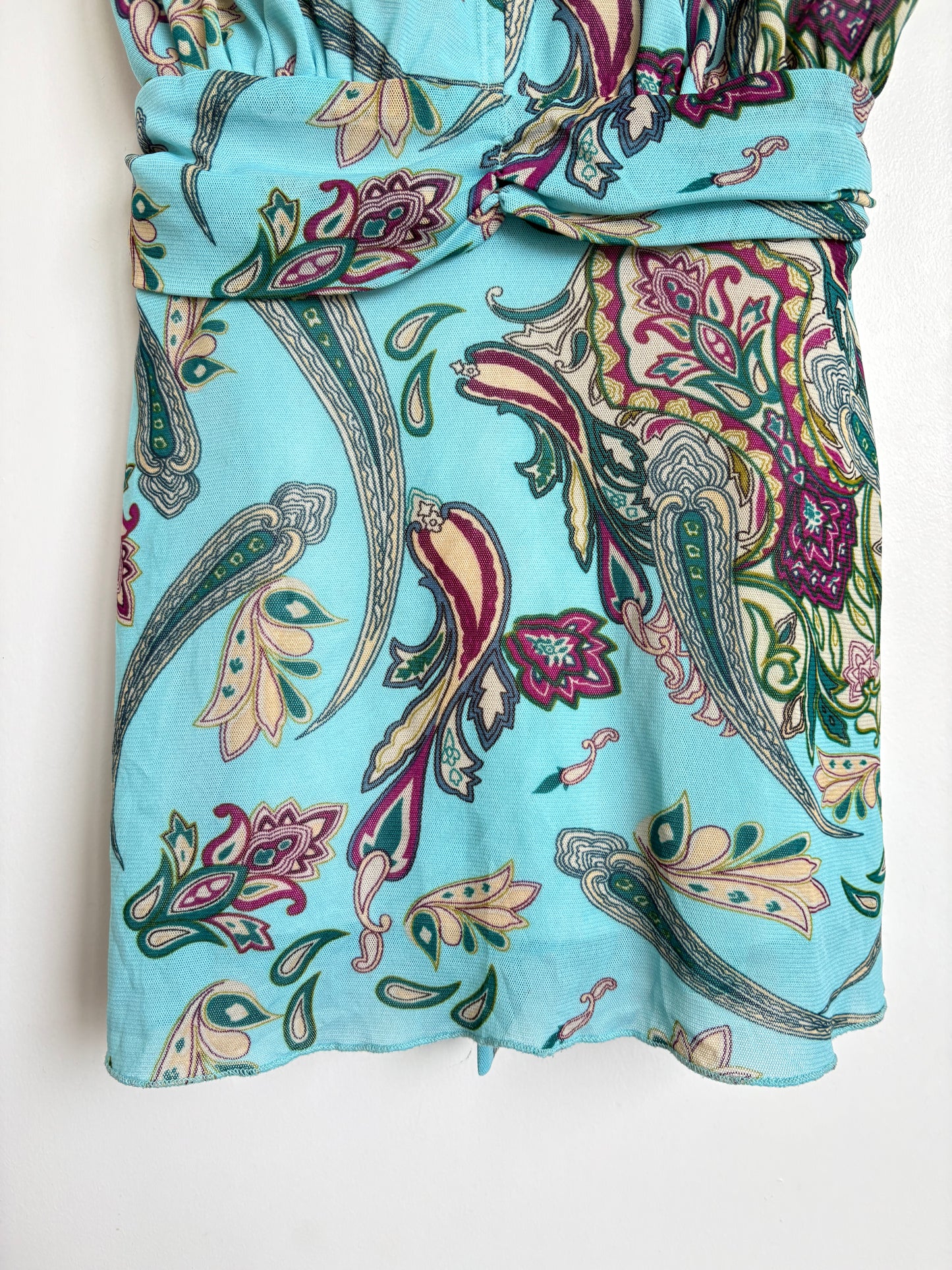 VINTAGE PAISLEY Y2K TANK TOP