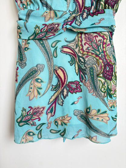 VINTAGE PAISLEY Y2K TANK TOP