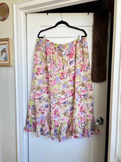 VINTAGE PENINNGTONS FLORAL SKIRT