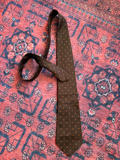 VINTAGE PIERRE CARDIN POLKA DOT TIE