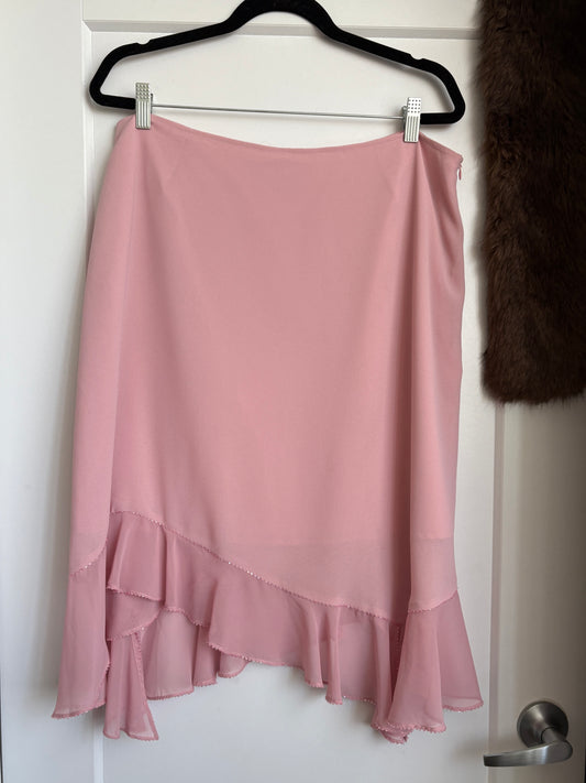 VINTAGE PINK SKIRT
