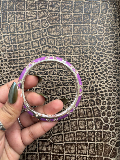VINTAGE PURPLE BANGLE