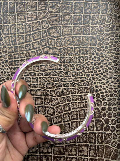VINTAGE PURPLE BANGLE