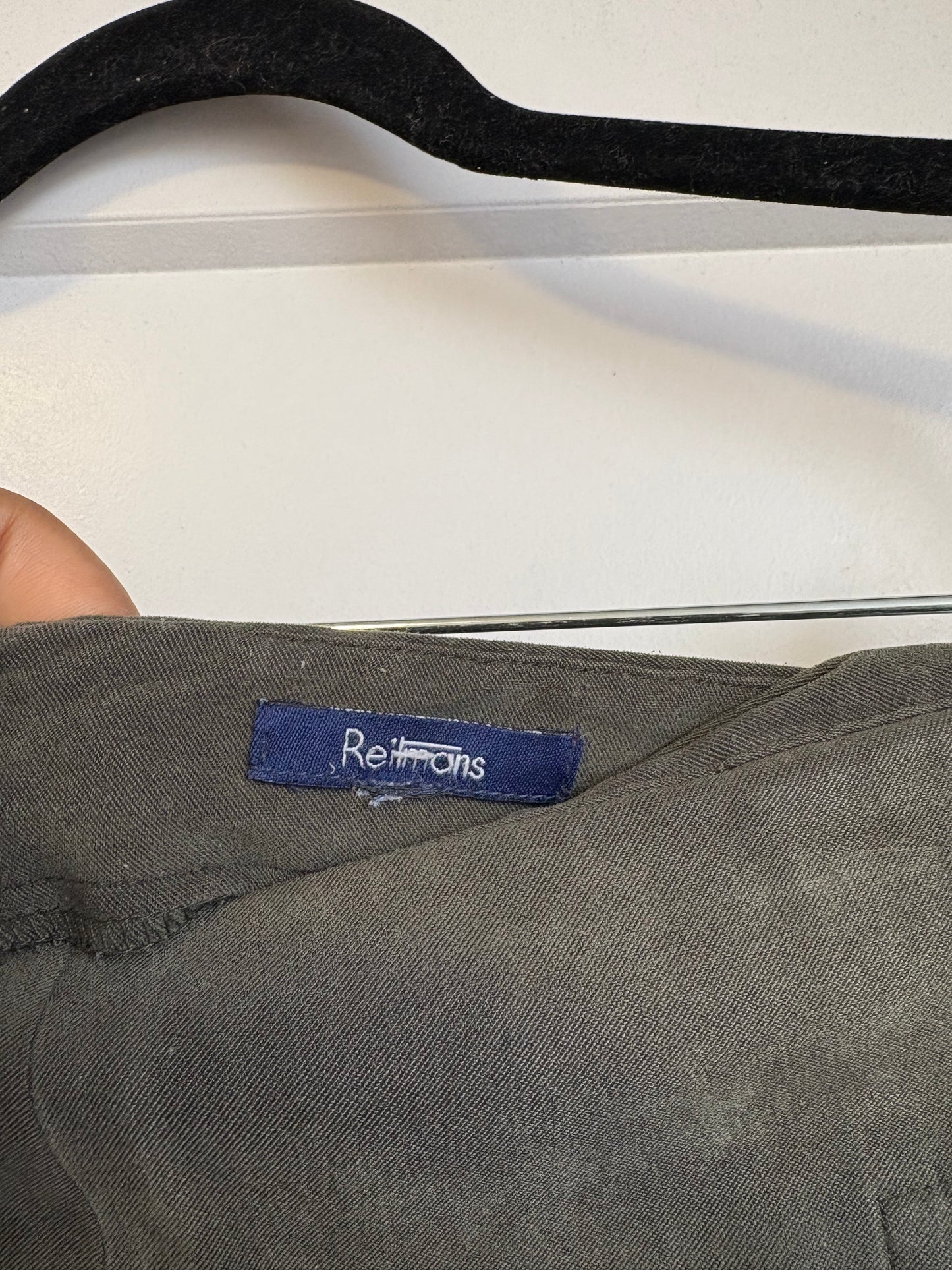 VINTAGE REITMANS SUEDE MAXI SKIRT