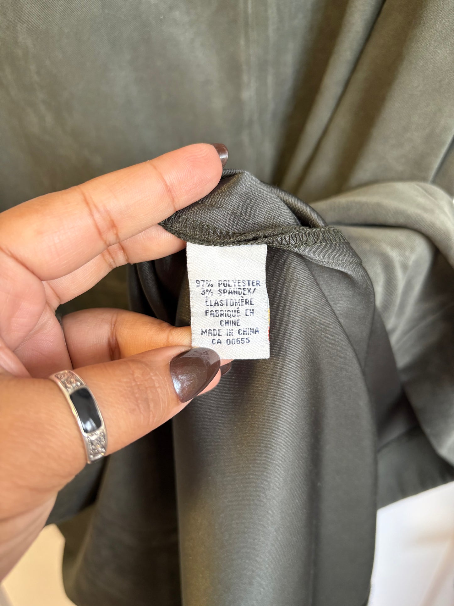 VINTAGE REITMANS SUEDE MAXI SKIRT