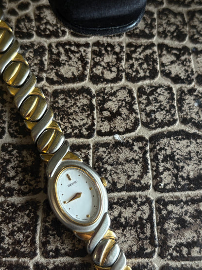 VINTAGE SEIKO TWO TONE WATCH