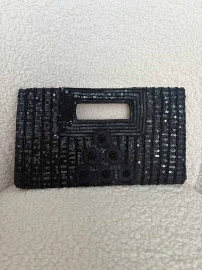 VINTAGE SEQUIN CLUTCH PURSE