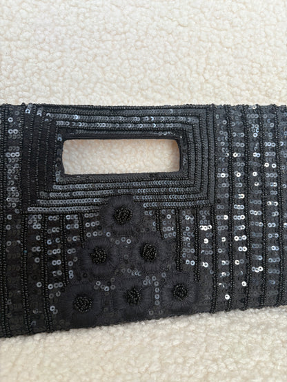 VINTAGE SEQUIN CLUTCH PURSE