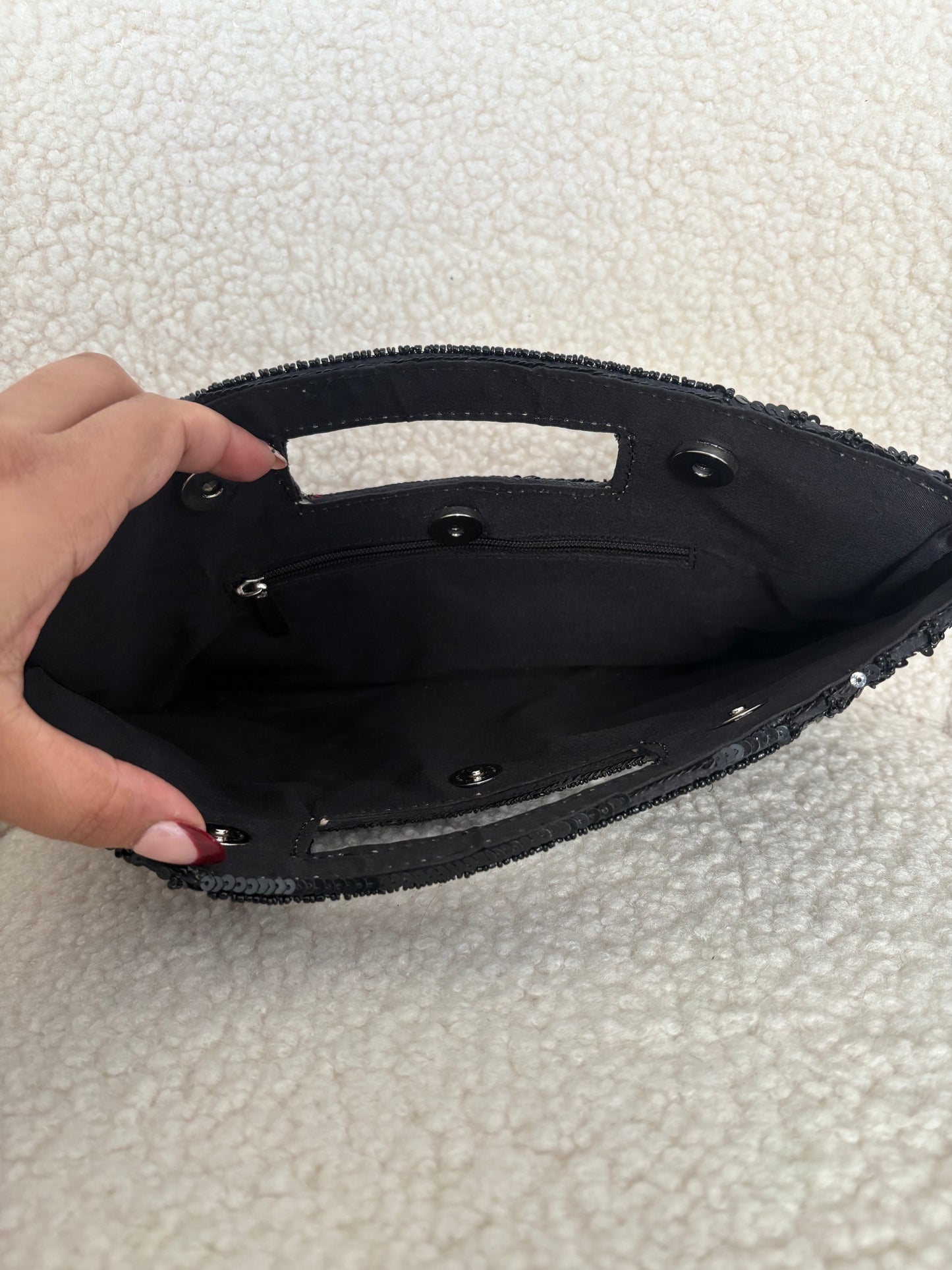 VINTAGE SEQUIN CLUTCH PURSE