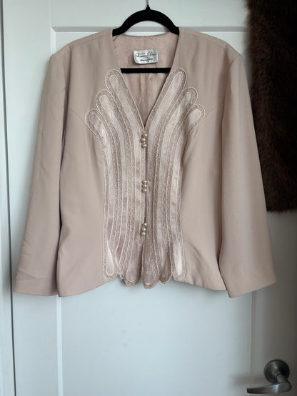 VINTAGE STANLEY SKLAR PINK BLAZER