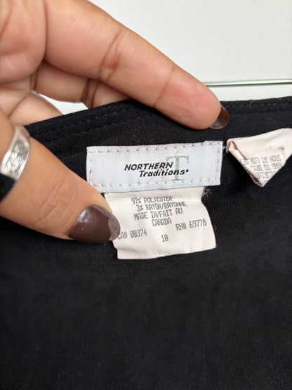 VINTAGE SUEDE WRAP SKIRT