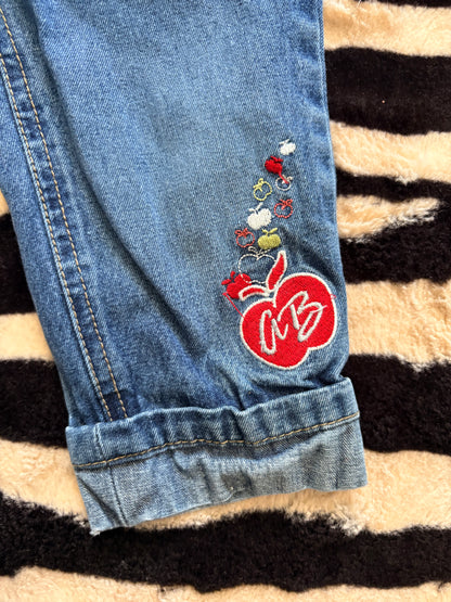 VINTAGE TODDLERS APPLE BOTTOMS JEANS  - 24M