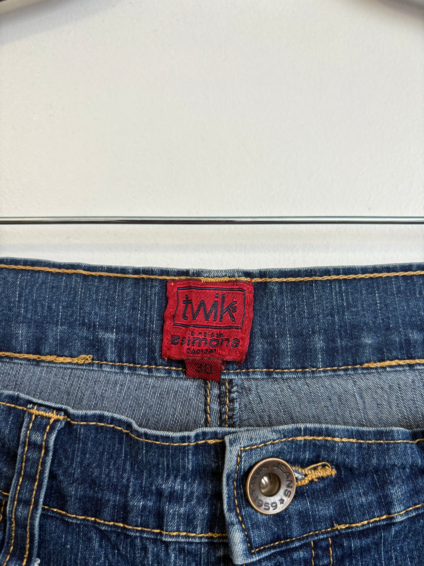 VINTAGE TWIK Y2K DENIM JEANS - 30