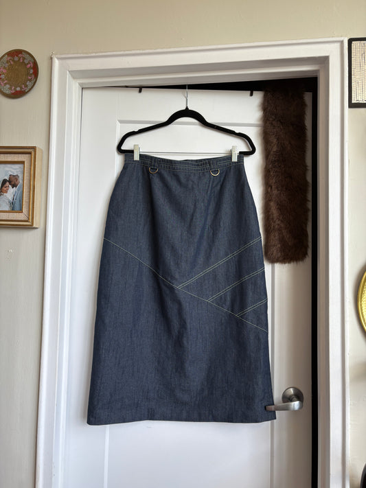 VINTAGE VANITY FAIR DENIM SKIRT