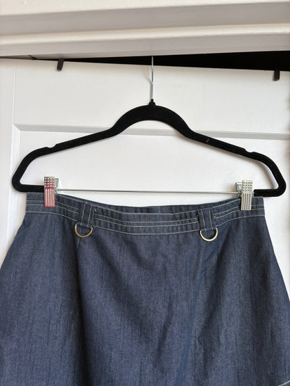 VINTAGE VANITY FAIR DENIM SKIRT