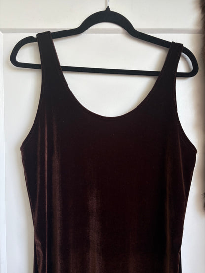 VINTAGE VELVET MAXI DRESS