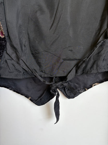 VINTAGE VELVET VEST