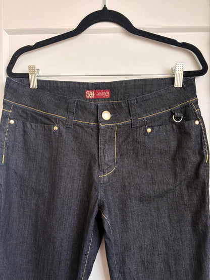 VINTAGE Y2K SB DENIM CAPRI PANTS - 11/12