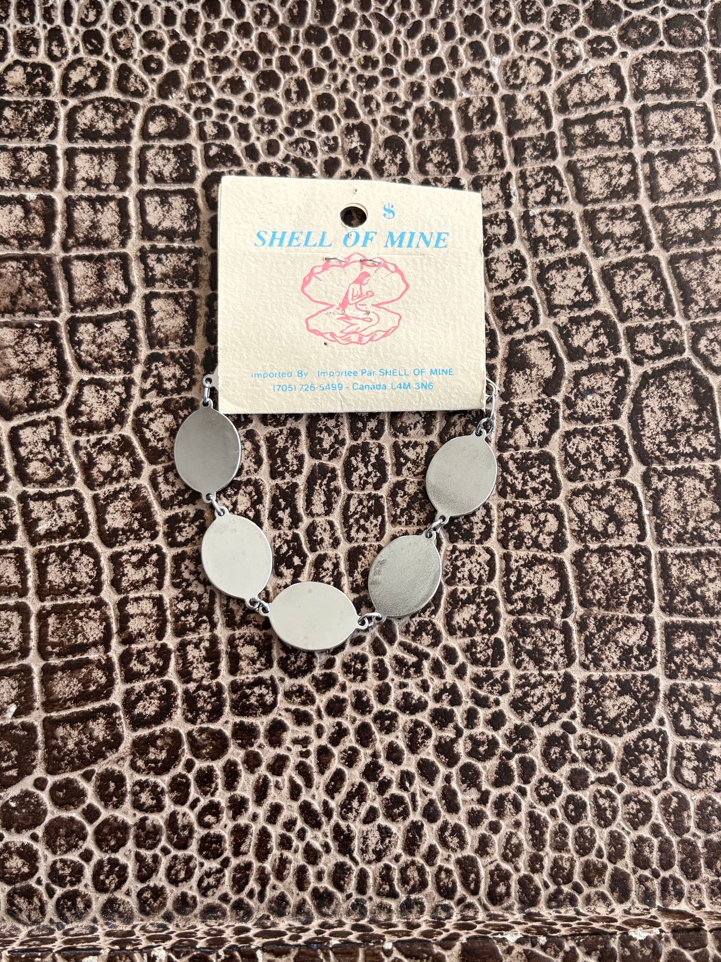 VINTAGE/DEADSTOCK SHELL OF MINE ABALONE BRACELET