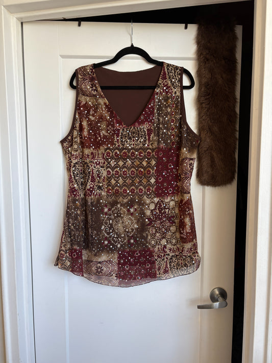 Y2K SEQUIN TOP