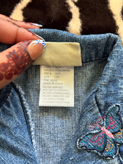VINTAGE CARTERS DENIM JACKET  - 24M